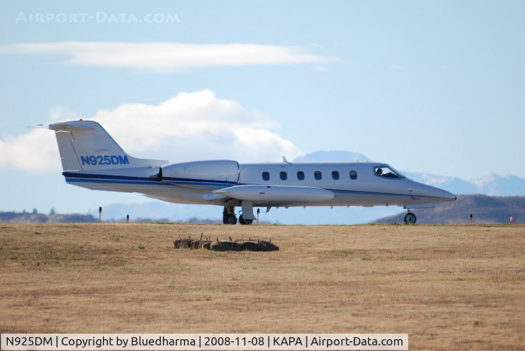 N925DM, 1982 Gates Learjet Corp. 35A C/N 486, Position and Hold for 17L.
