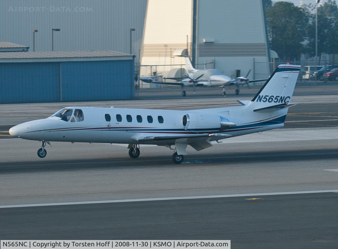 N565NC, 1987 Cessna 550 C/N 550-0565, N565NC arriving on RWY 21
