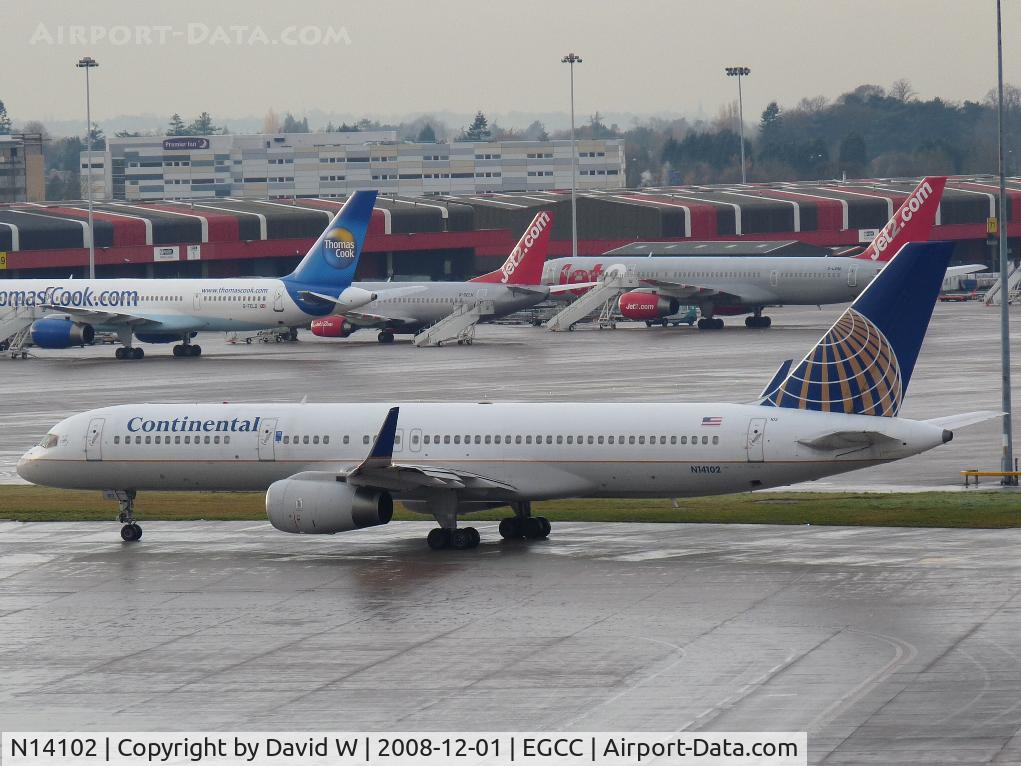 N14102, 1994 Boeing 757-224 C/N 27292, Heading back to Newark as CO021