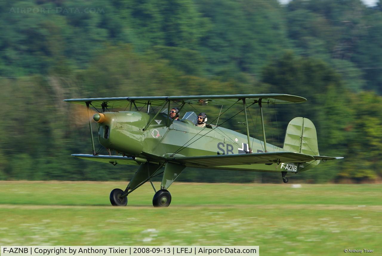 F-AZNB, CASA 1-131E Jungmann C/N 2149, Bucker at Foug'air JPO 2008 (Villers)