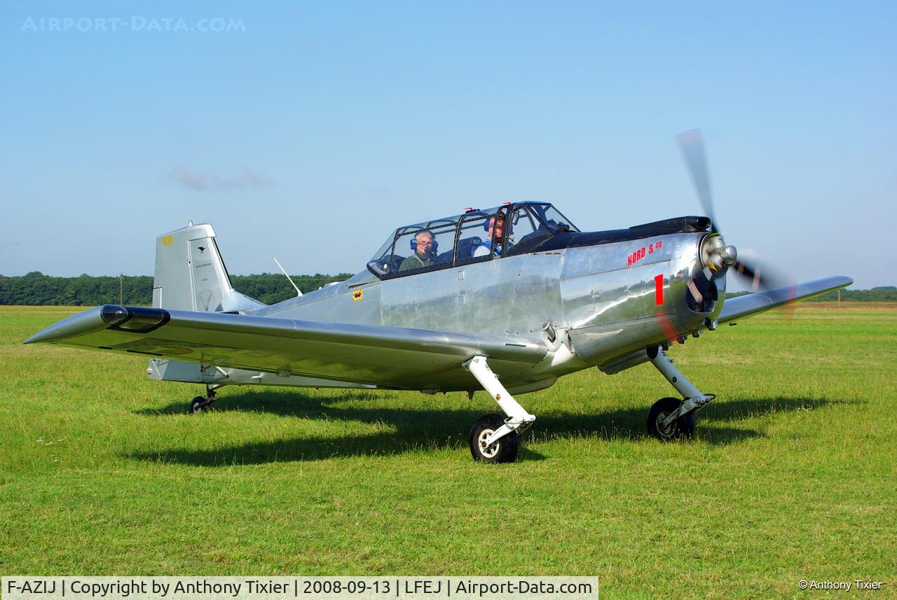 F-AZIJ, 1961 Nord 3202B-1 Master C/N 85, Nord 3200 at Foug'air JPO 2008 (Villers)