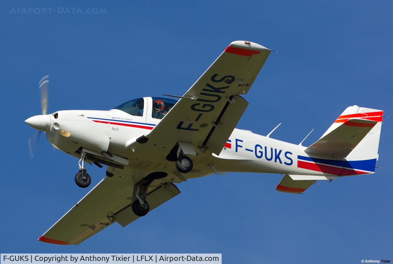 F-GUKS, Grob G-120A-F C/N 85052, Grob 120-A-F Train Mission on LFLX