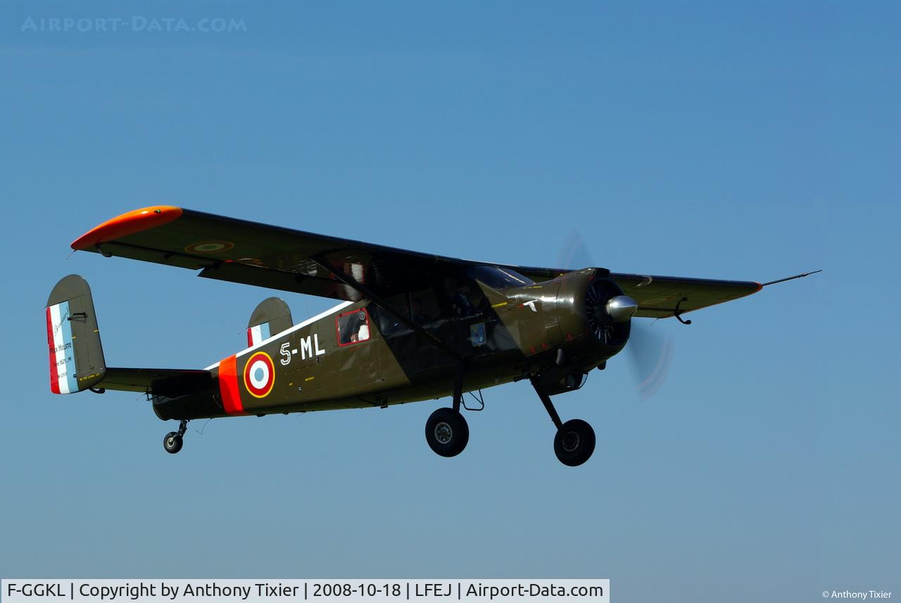 F-GGKL, 1960 Max Holste MH.1521M Broussard C/N 255, Broussard at LFEJ (Villers)