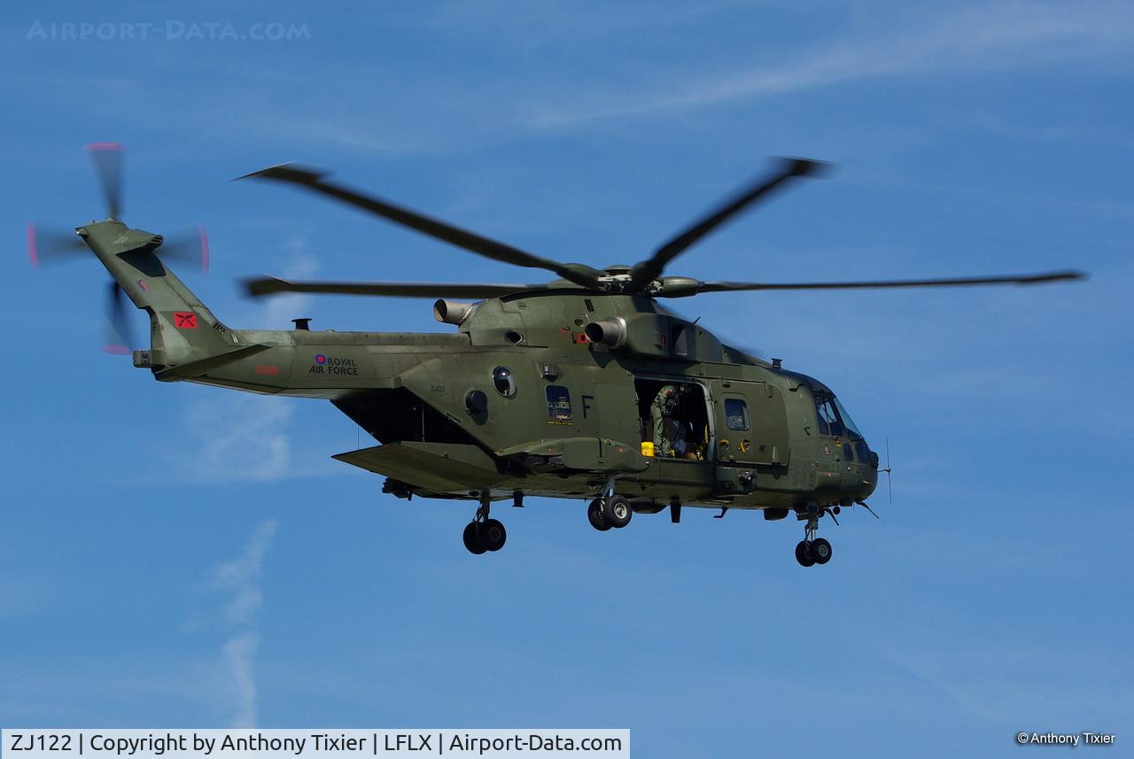 ZJ122, EHI EH101-411 Merlin HC3 C/N 50113/RAF06, Royal Air Force EH-101 Merlin on LFLX