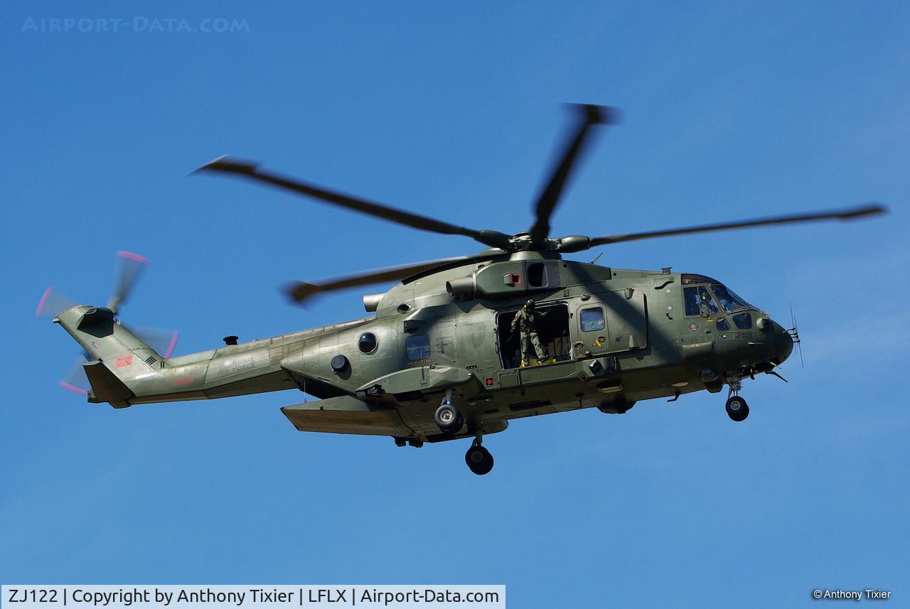 ZJ122, EHI EH101-411 Merlin HC3 C/N 50113/RAF06, RAF EH-101 Merlin on LFLX