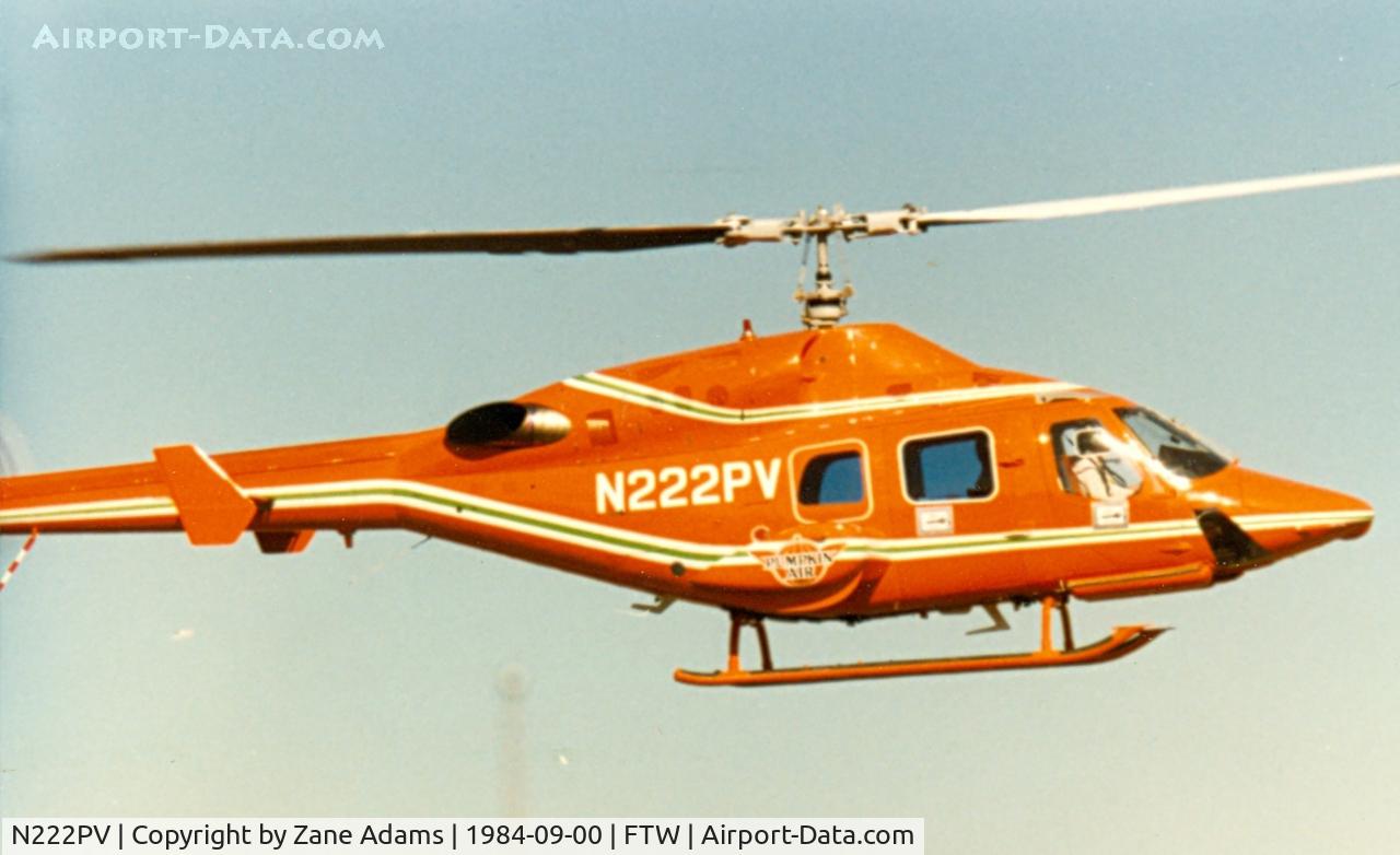 N222PV, Bell 222UT C/N 47510, Pumpkin Air Bell 222 at Meacham Field