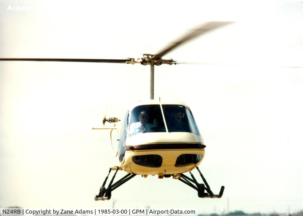 N24RB, 1971 Enstrom F-28A C/N 057, At Grand Prairie Municipal - Enstrom Helicopter F-28A