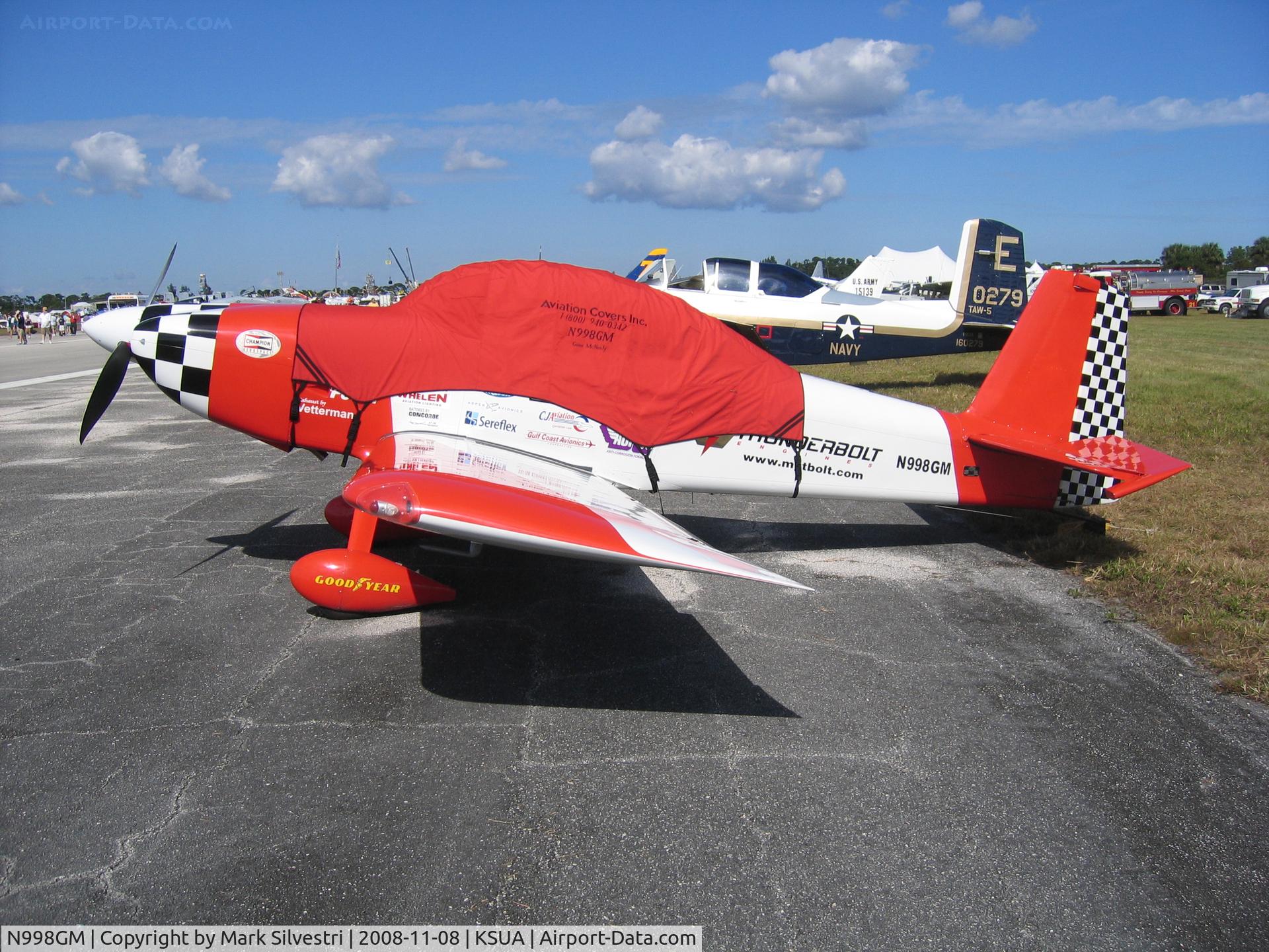N998GM, Vans RV-8 C/N 82254, 2008 Stuart, FL Airshow