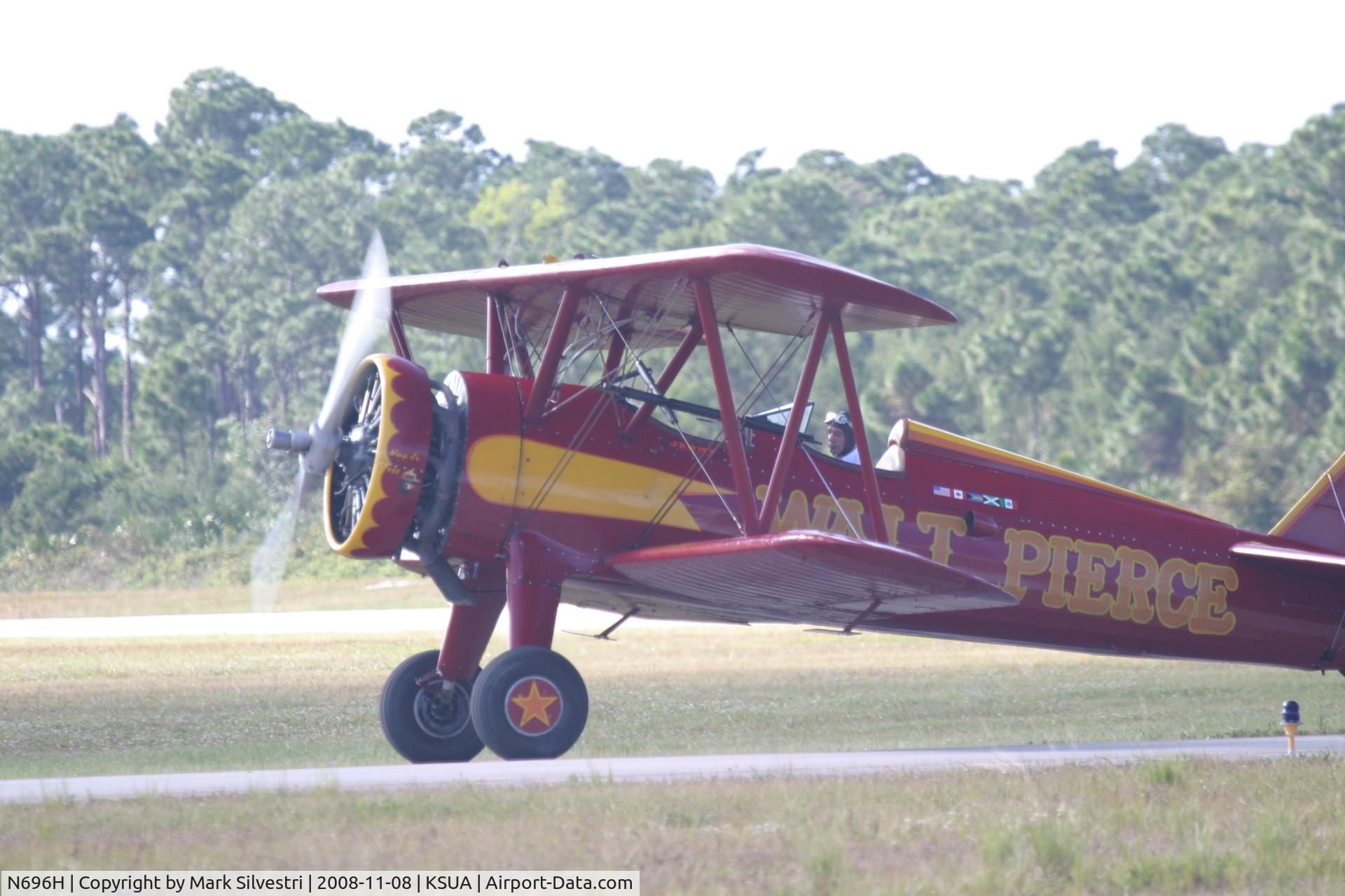 N696H, 1942 Boeing A75 C/N 75-3326, 2008 Stuart, FL Airshow