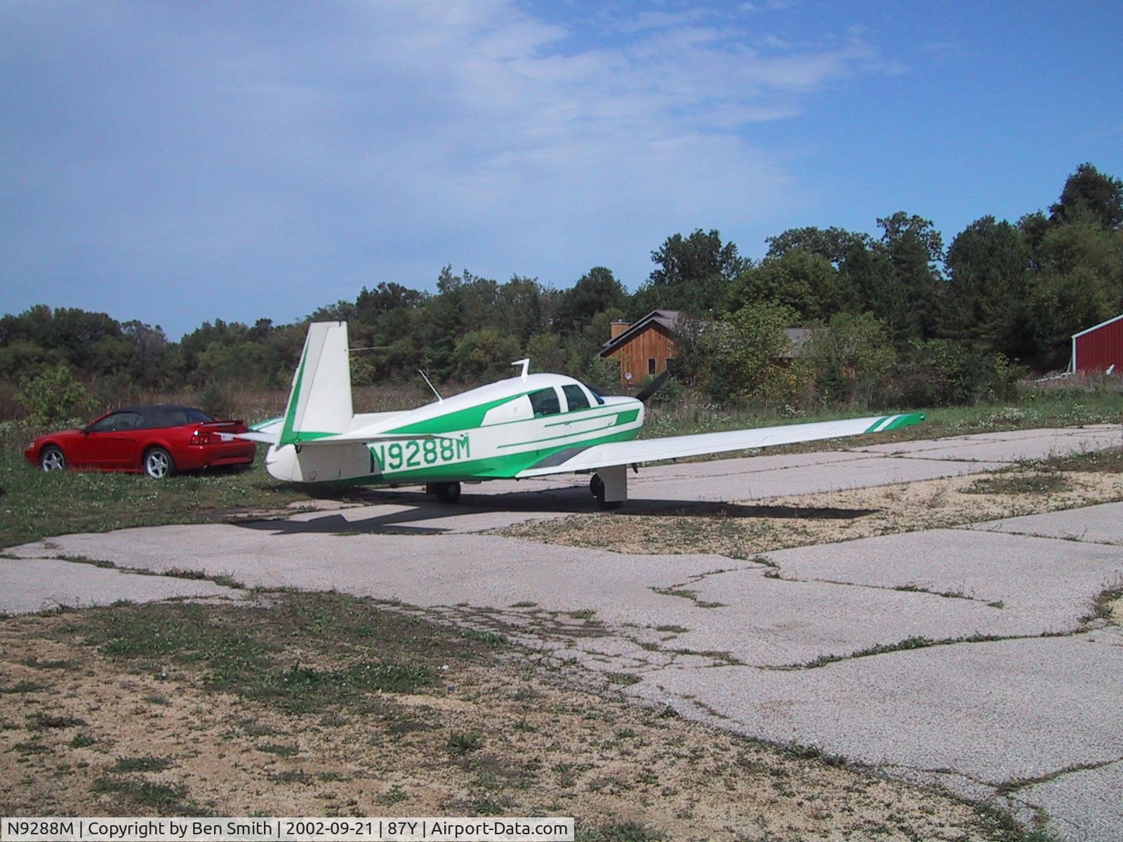 N9288M, 1966 Mooney M20E C/N 1221, N9288M
