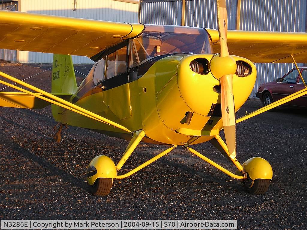 N3286E, 1947 Aeronca 11AC Chief C/N 11AC-1657, N3286E at Othello, WA