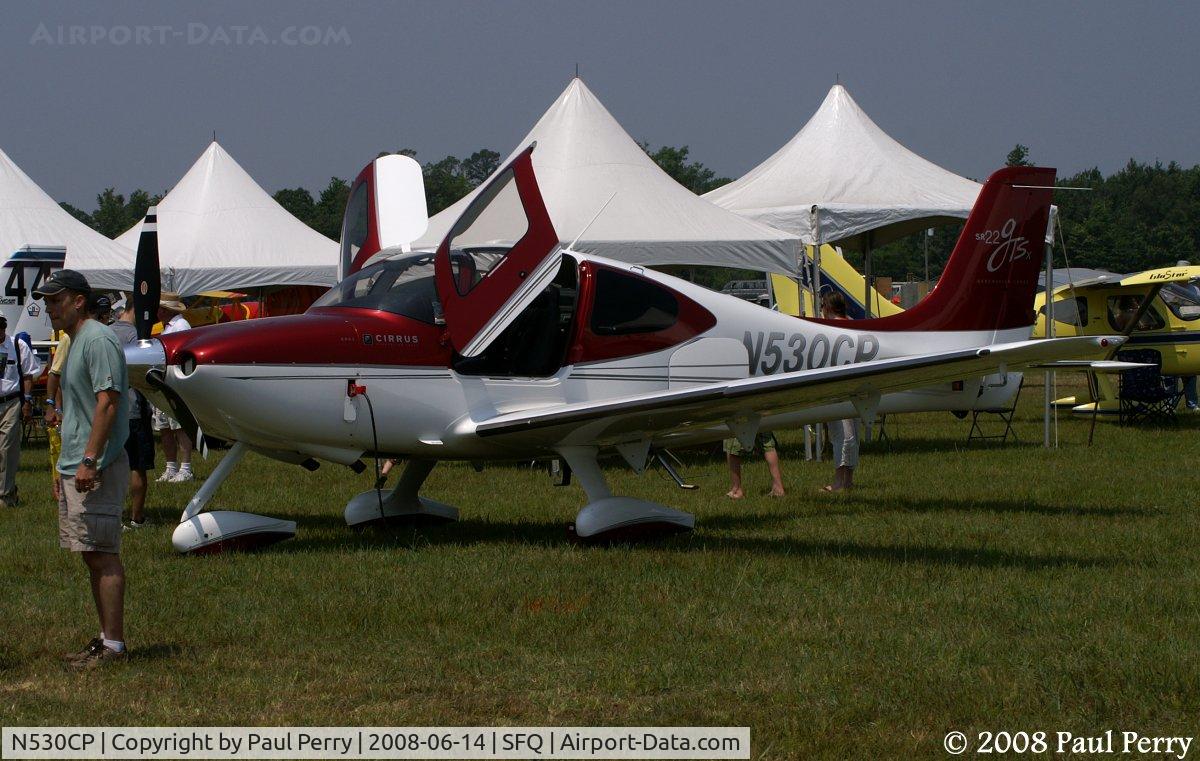 N530CP, 2008 Cirrus SR22 G3 GTS C/N 3030, A fresh Cirrus getting eyeballed at the show