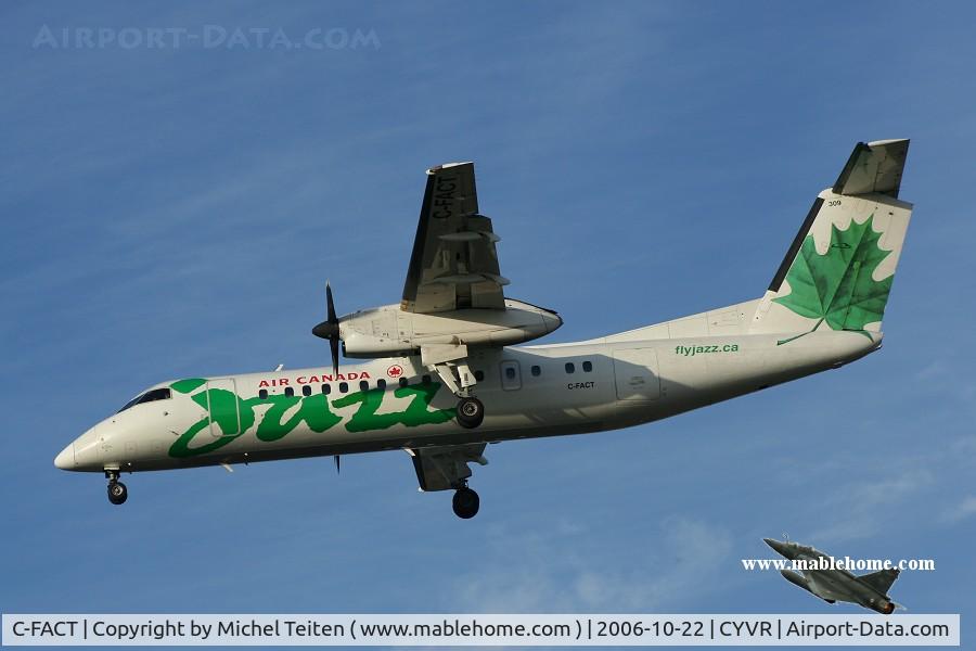 C-FACT, 1991 De Havilland Canada DHC-8-311 Dash 8 C/N 262, Air Canada Jazz