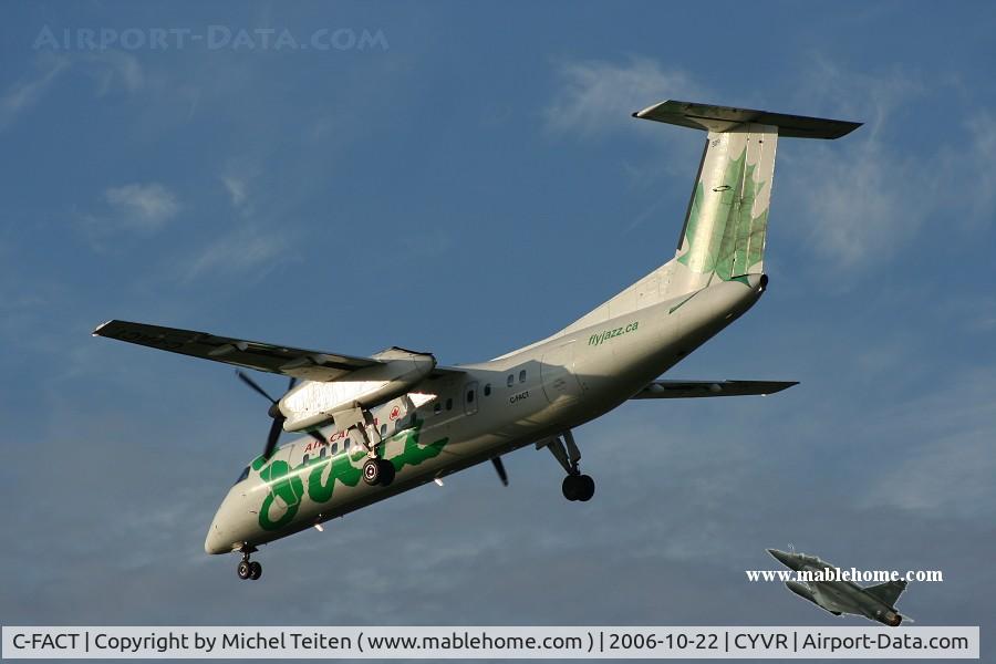 C-FACT, 1991 De Havilland Canada DHC-8-311 Dash 8 C/N 262, Air Canada Jazz