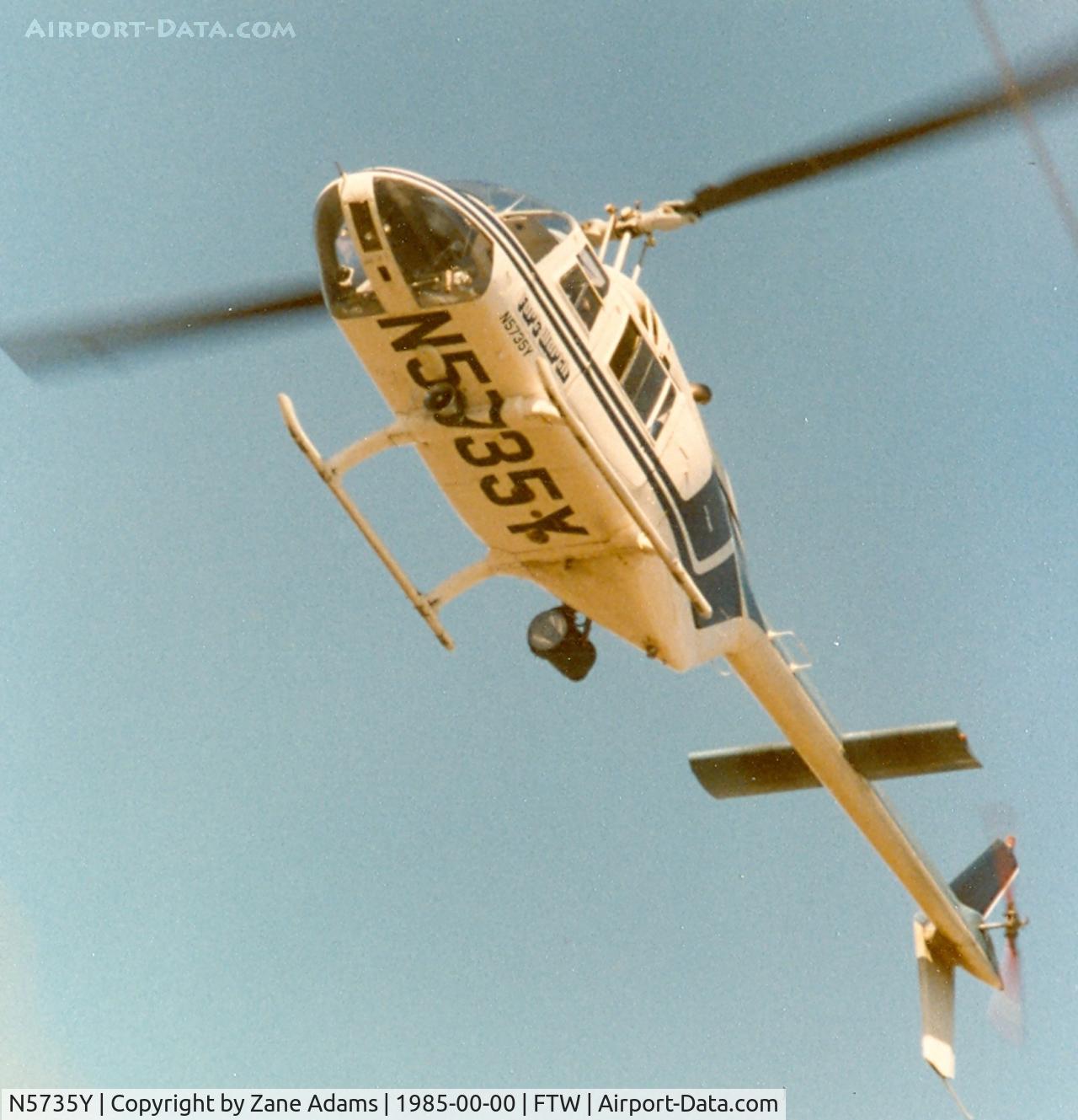 N5735Y, Bell 206B C/N 3006, Fort Worth Police Bell 206B