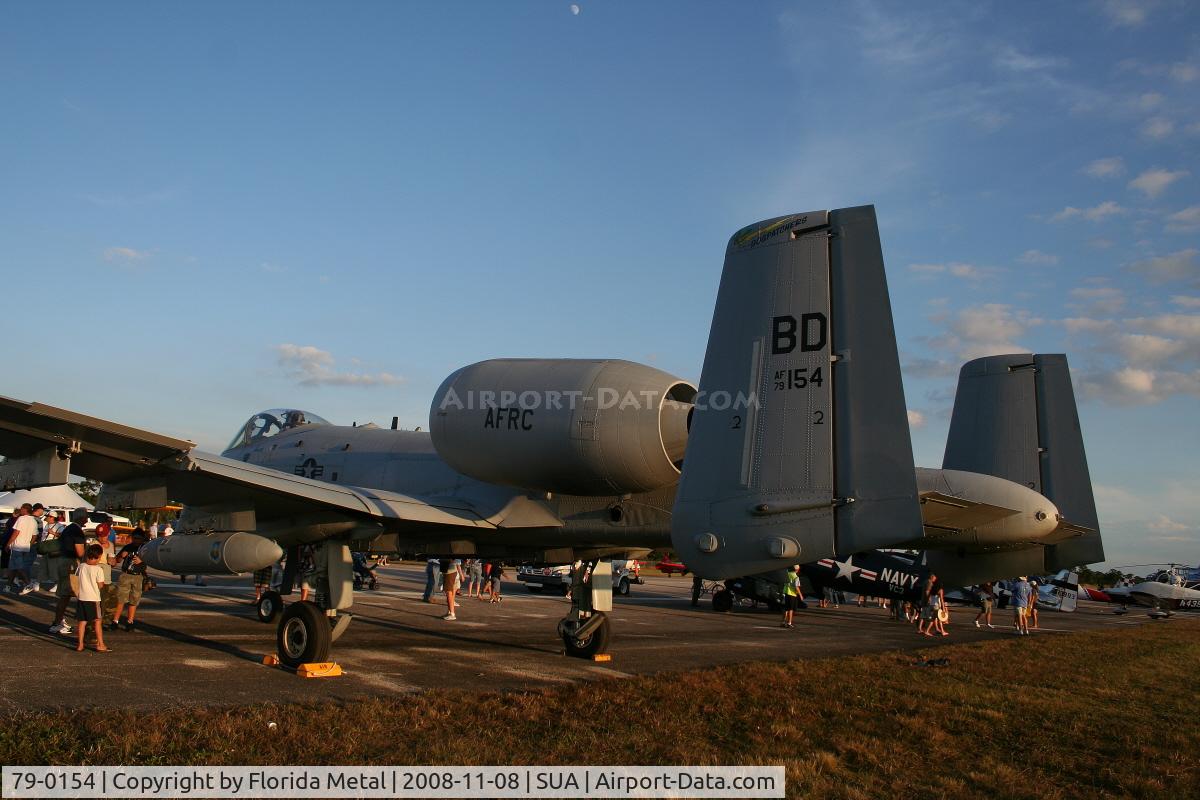 79-0154, 1979 Fairchild Republic A-10A Thunderbolt II C/N A10-0418, A-10 Warthog