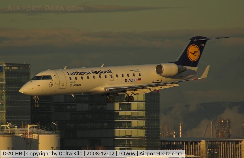 D-ACHB, 2000 Canadair CRJ-200LR (CL-600-2B19) C/N 7391, Lufthansa Regional