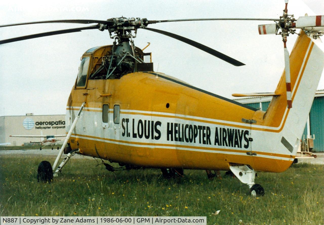 N887, 1957 Sikorsky S-58B C/N 58482, St Louis Helicopter Airways Sikorsky S-58