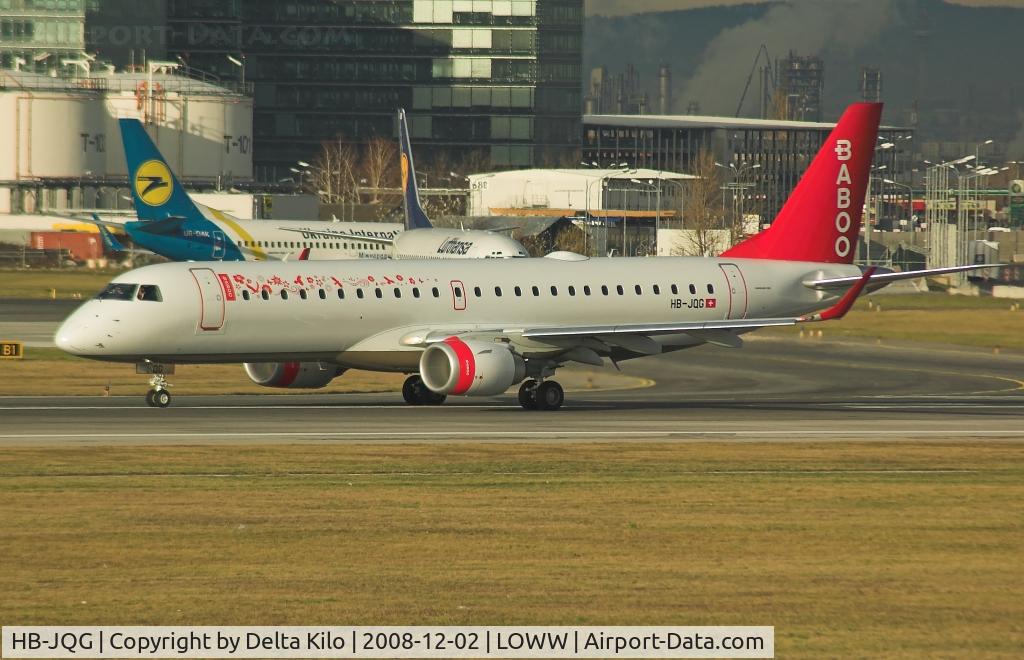 HB-JQG, 2008 Embraer 190LR (ERJ-190-100LR) C/N 19000189, BABOO