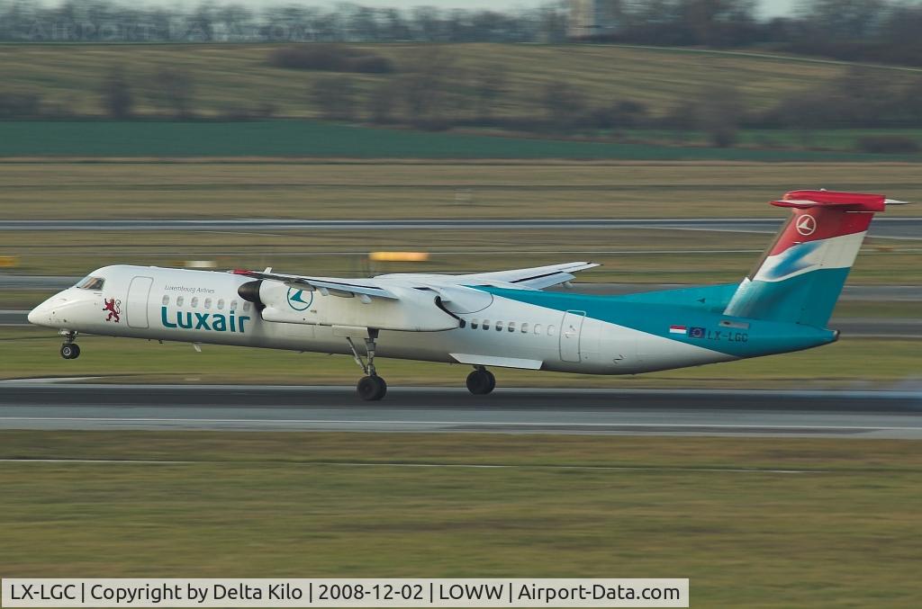 LX-LGC, 2007 De Havilland Canada DHC-8-402Q Dash 8 C/N 4162, LUXAIR  DASH8-402