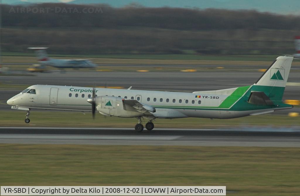 YR-SBD, 1993 Saab 2000 C/N 2000-004, CARPATAIR SAAB 2000