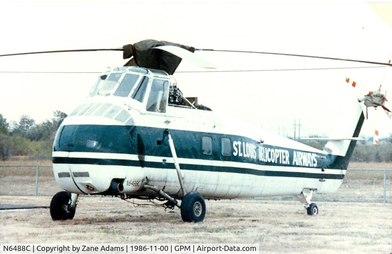 N6488C, 1956 Sikorsky S-58E C/N 58269, St Louis Helicopter Airways Sikorsky S-58
