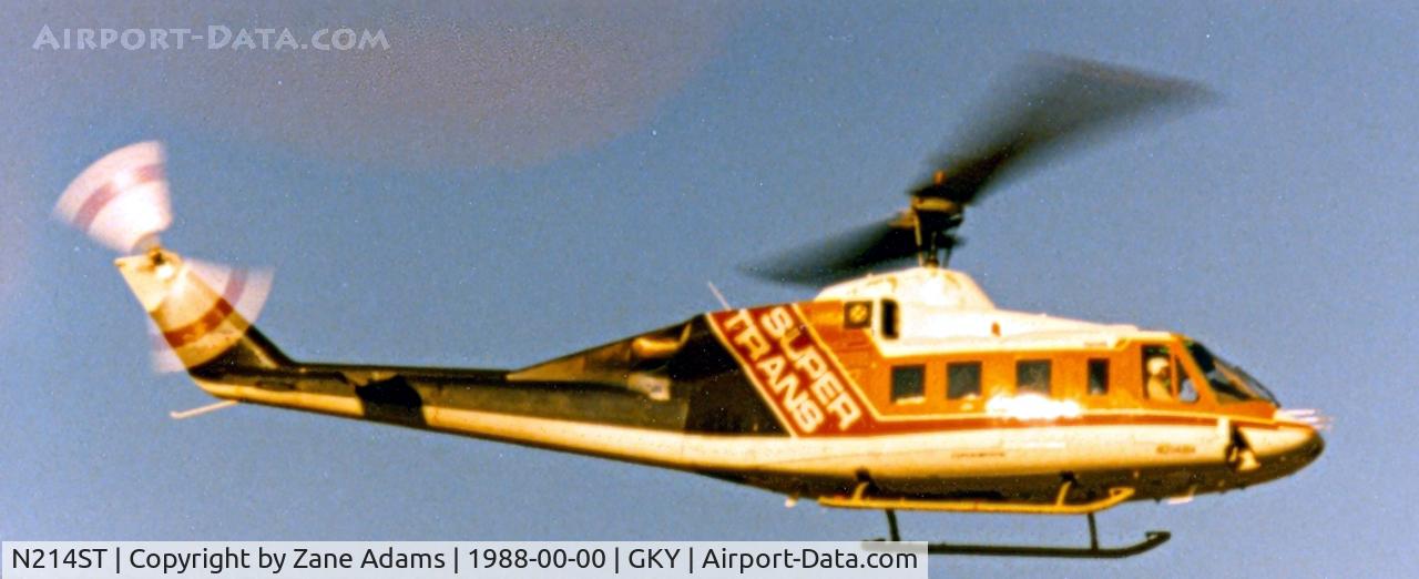 N214ST, 1979 Bell 214ST C/N 18403, Bell 214ST at Arlington, Texas