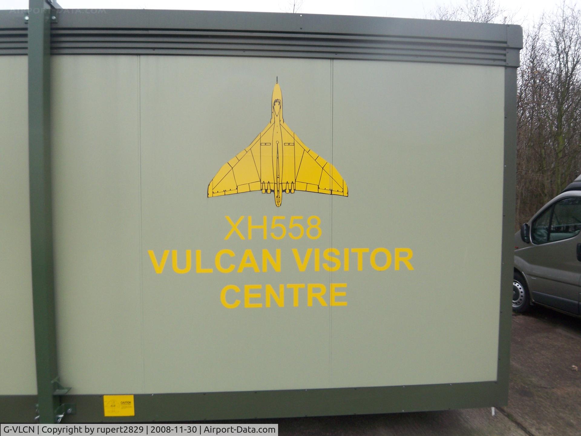 G-VLCN, 1960 Avro Vulcan B.2 C/N Set 12, Visitors Center for Vulcan to the Sky Trust