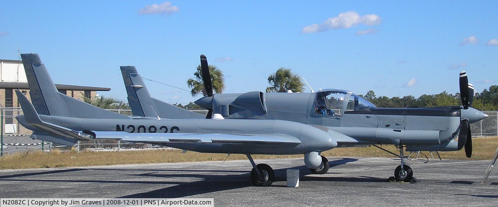 N2082C, 2005 Schweizer SA2-38B C/N 002, Notice this bird has two turboprops, not one as listed in the database.
