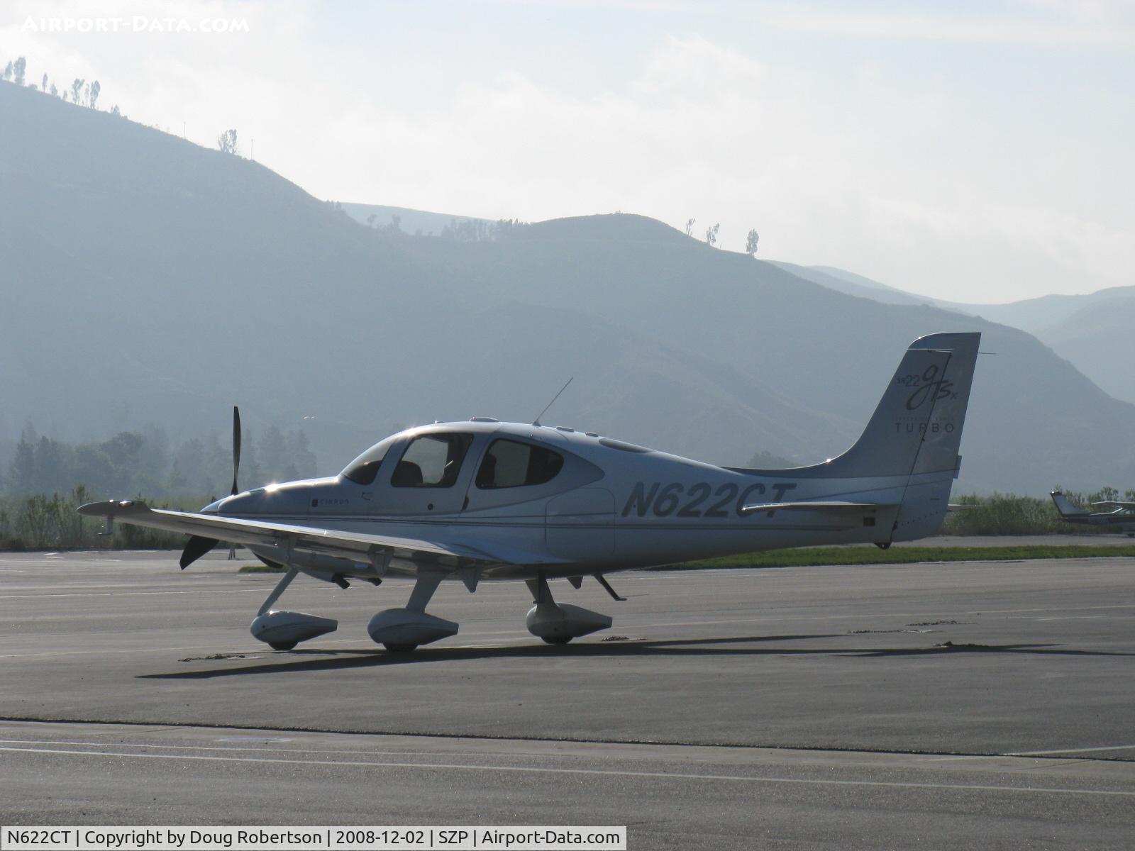 N622CT, Cirrus SR22 C/N 3151, 2008 Cirrus SR22 GTS (Generation Two-Special) Turbo, Continental IO-550-N 310 Hp