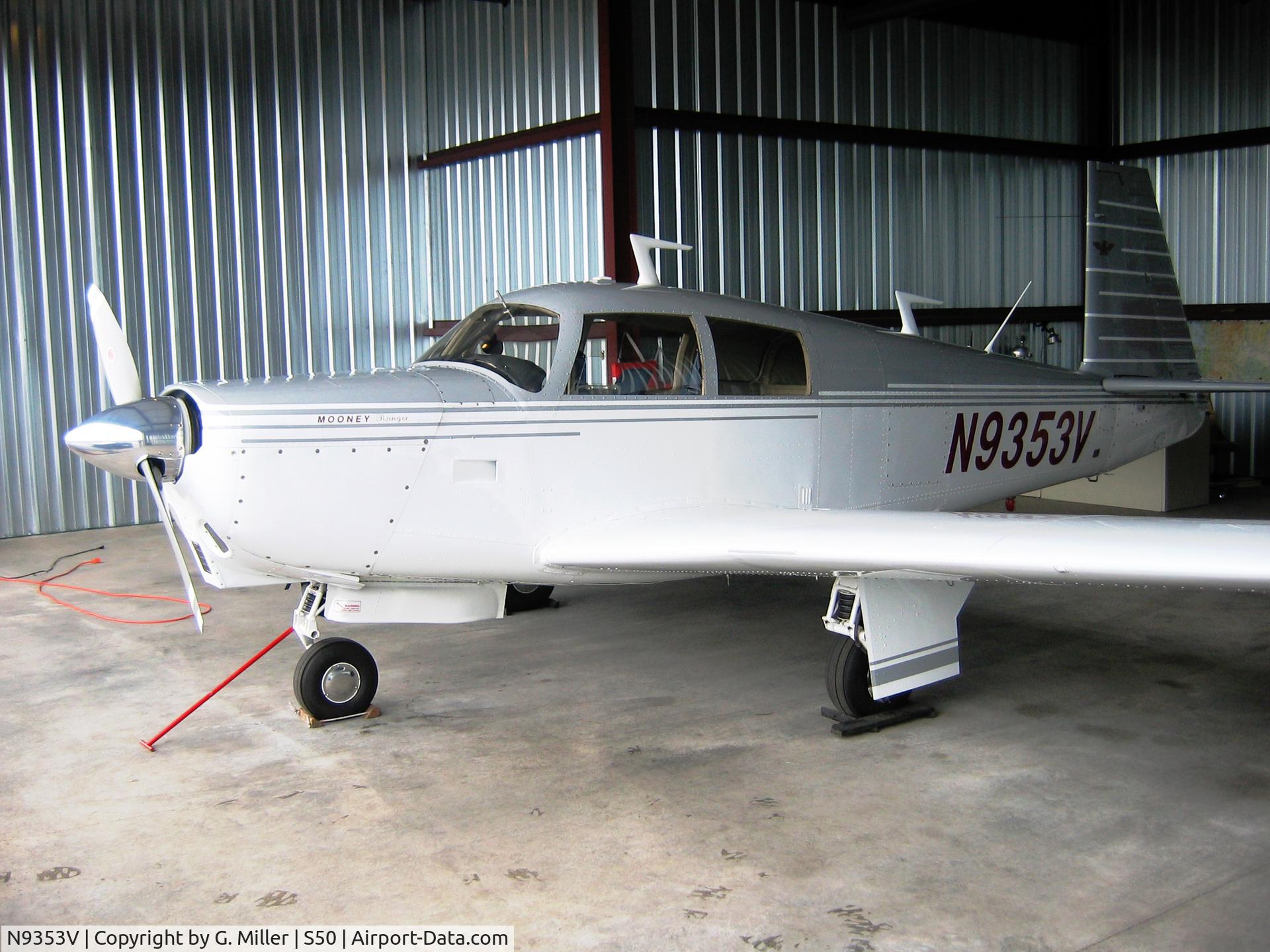 N9353V, 1969 Mooney M20C Ranger C/N 700011, 145 knots on 9 gal/hr
