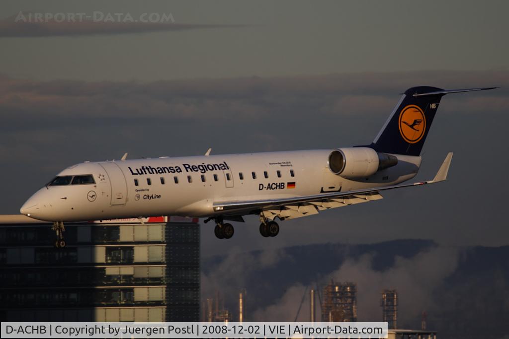 D-ACHB, 2000 Canadair CRJ-200LR (CL-600-2B19) C/N 7391, CRJ200