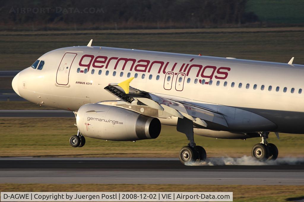 D-AGWE, 2007 Airbus A319-132 C/N 3128, Airbus A319-132
