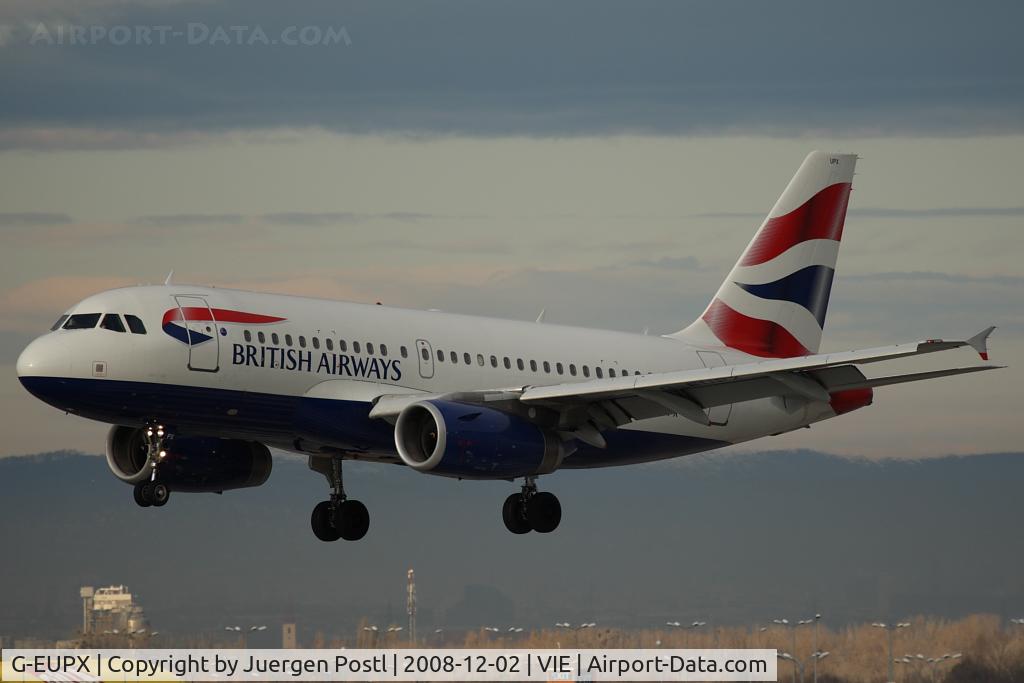 G-EUPX, 2001 Airbus A319-131 C/N 1445, Airbus A319-131