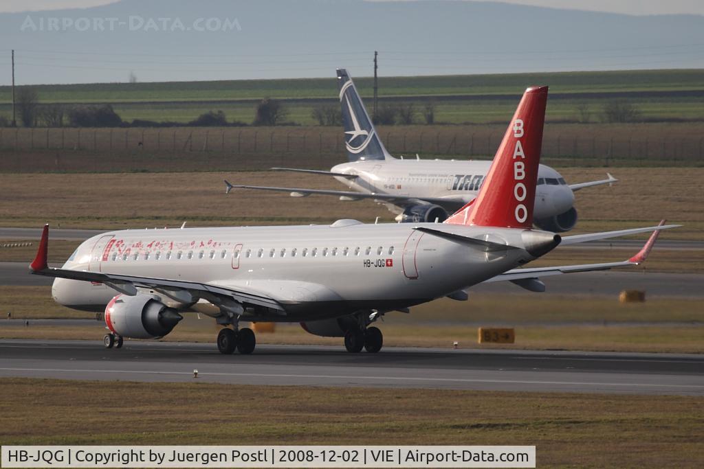 HB-JQG, 2008 Embraer 190LR (ERJ-190-100LR) C/N 19000189, ERJ 190-100 LR