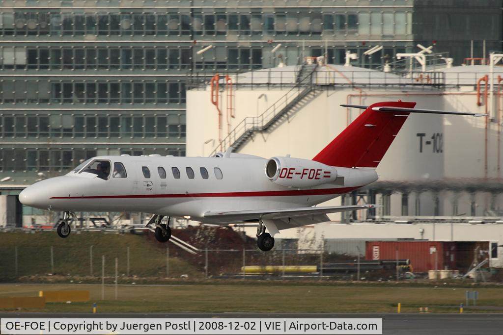 OE-FOE, 2007 Cessna Citation CJ2+ C/N 525A0375, Avcon Jet Cessna 525A CitationJet 2