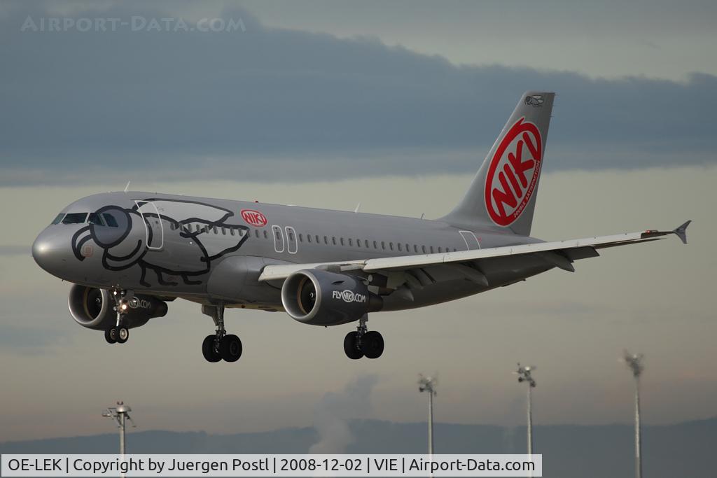OE-LEK, 2007 Airbus A319-112 C/N 3019, Airbus A319-112