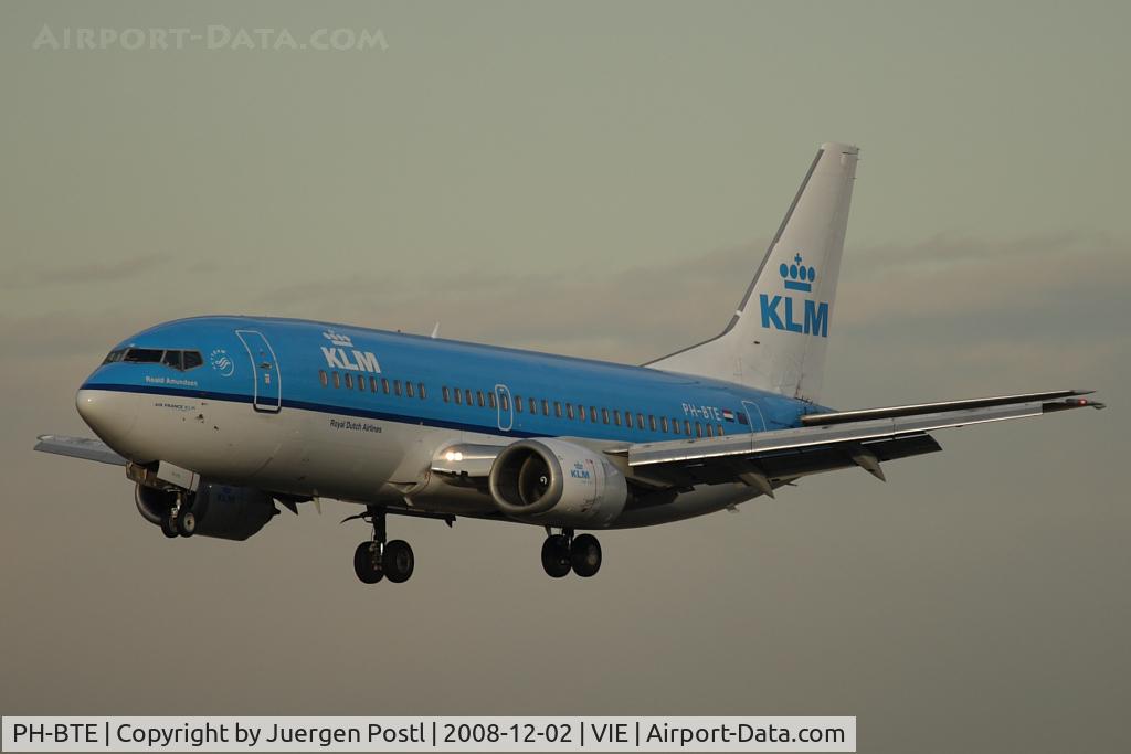 PH-BTE, 1993 Boeing 737-306 C/N 27421, Boeing 737-306