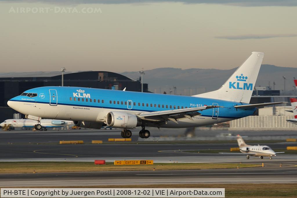 PH-BTE, 1993 Boeing 737-306 C/N 27421, Boeing 737-306