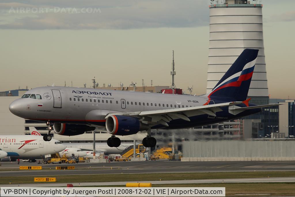 VP-BDN, 2003 Airbus A319-111 C/N 2072, Airbus A319-111