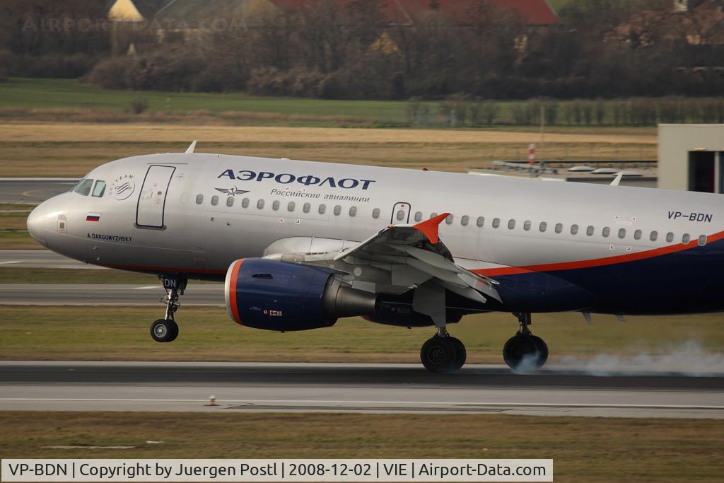VP-BDN, 2003 Airbus A319-111 C/N 2072, Airbus A319-111