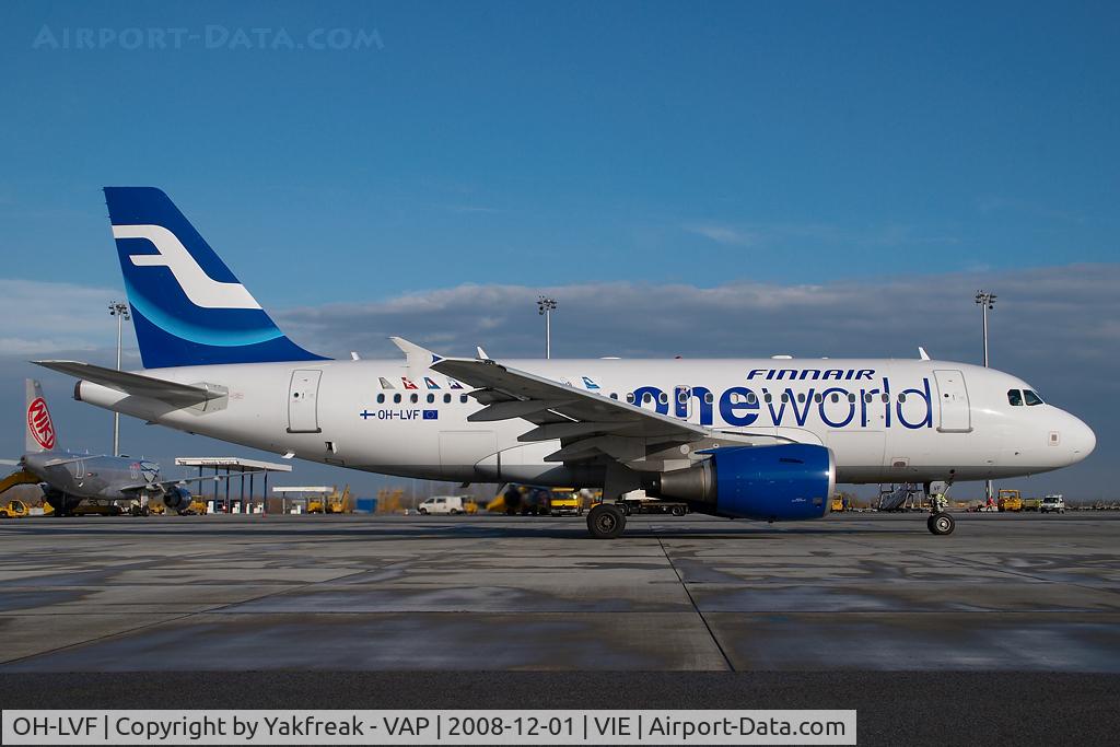 OH-LVF, 2002 Airbus A319-112 C/N 1808, Finnair Airbus 319