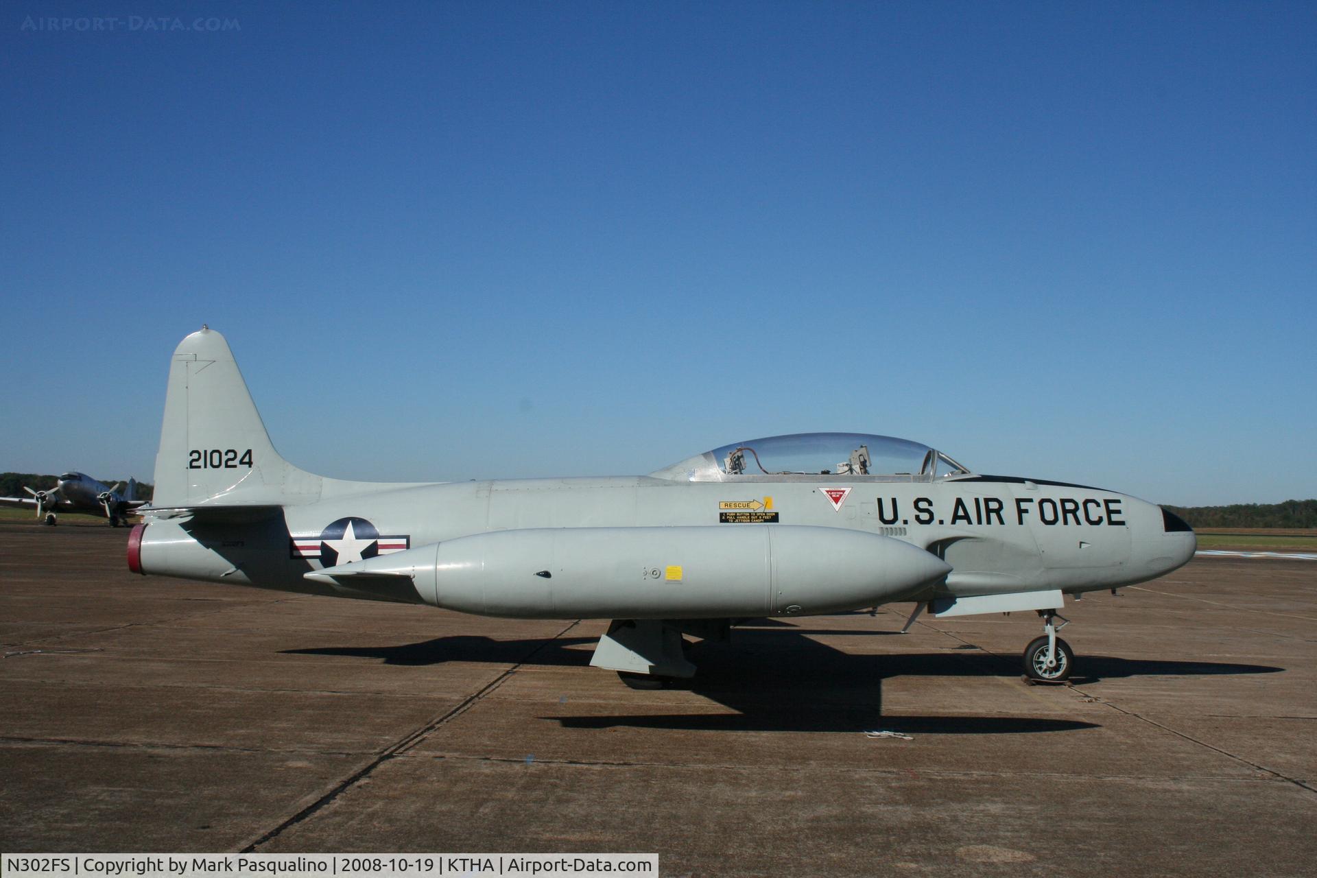 N302FS, 1953 Canadair CT-133 Silver Star 3 C/N T33-24, Canadair T-33
