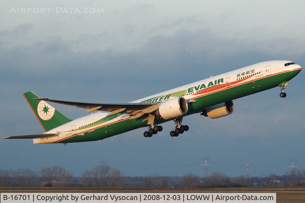 B-16701, 2005 Boeing 777-35E/ER C/N 32639, rare visitor