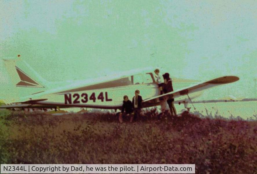 N2344L, 1963 Beech 23 C/N M-175, Family Photo in the early 70s.  I loved this plane.