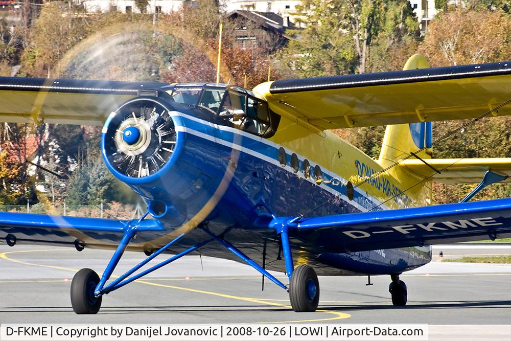 D-FKME, 1957 Antonov An-2 C/N 1G17805, making sightseeing flights