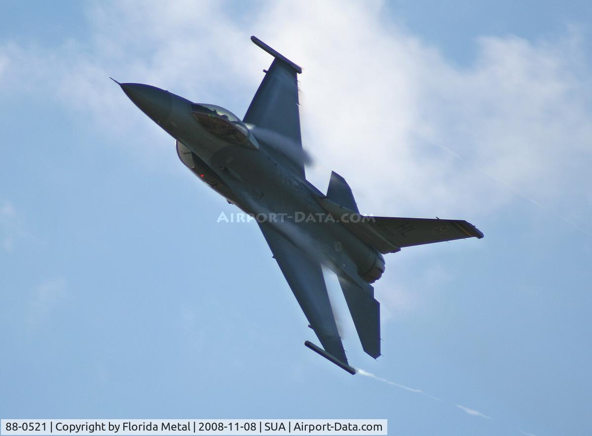88-0521, 1988 General Dynamics F-16CG Night Falcon C/N 1C-123, F-16C
