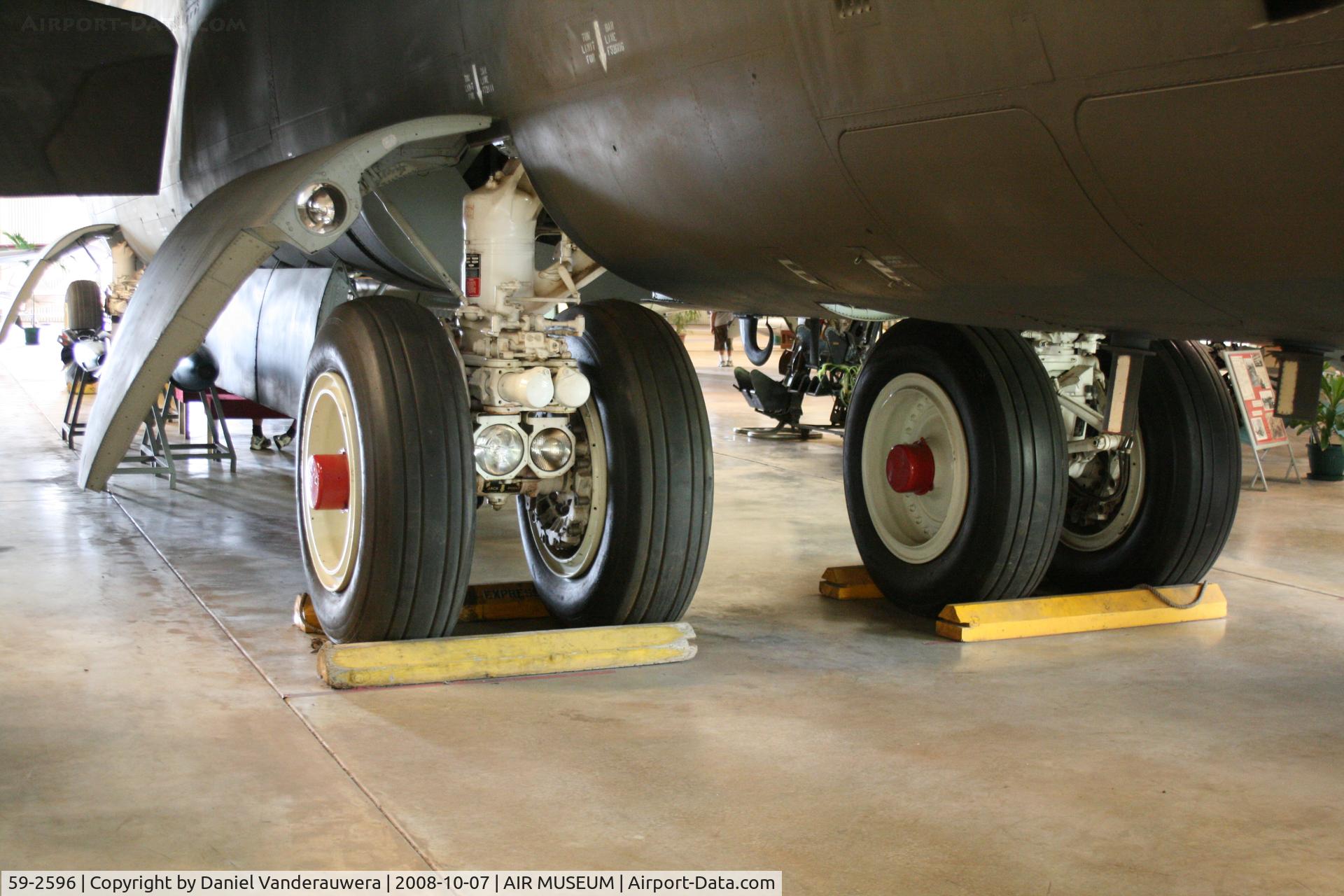 59-2596, 1959 Boeing B-52G Stratofortress C/N 464359, Displayed in AAHC - Winnellie NT