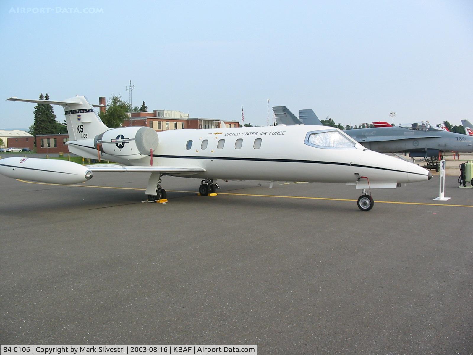 84-0106, 1984 Gates Learjet C-21A C/N 35A-552, Barnes Airshow 2003