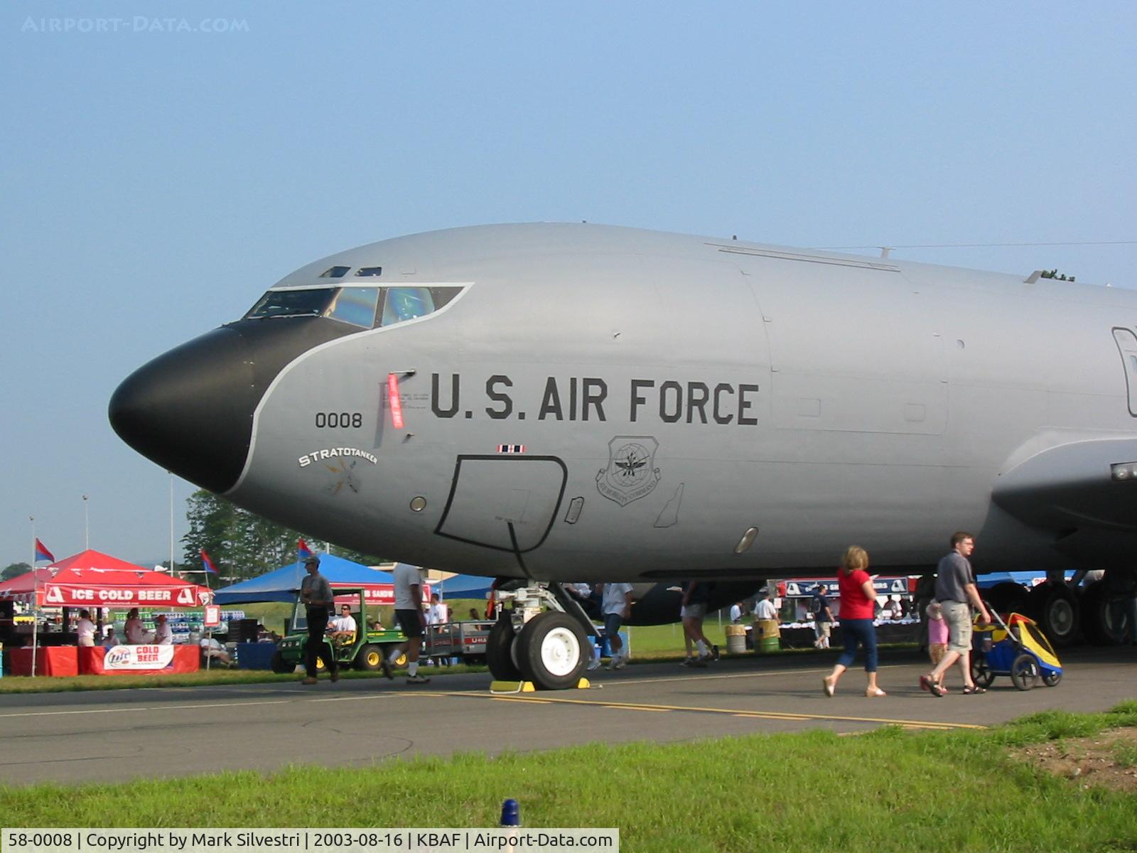 58-0008, 1958 Boeing KC-135R Stratotanker C/N 17753, Barnes Airshow 2003